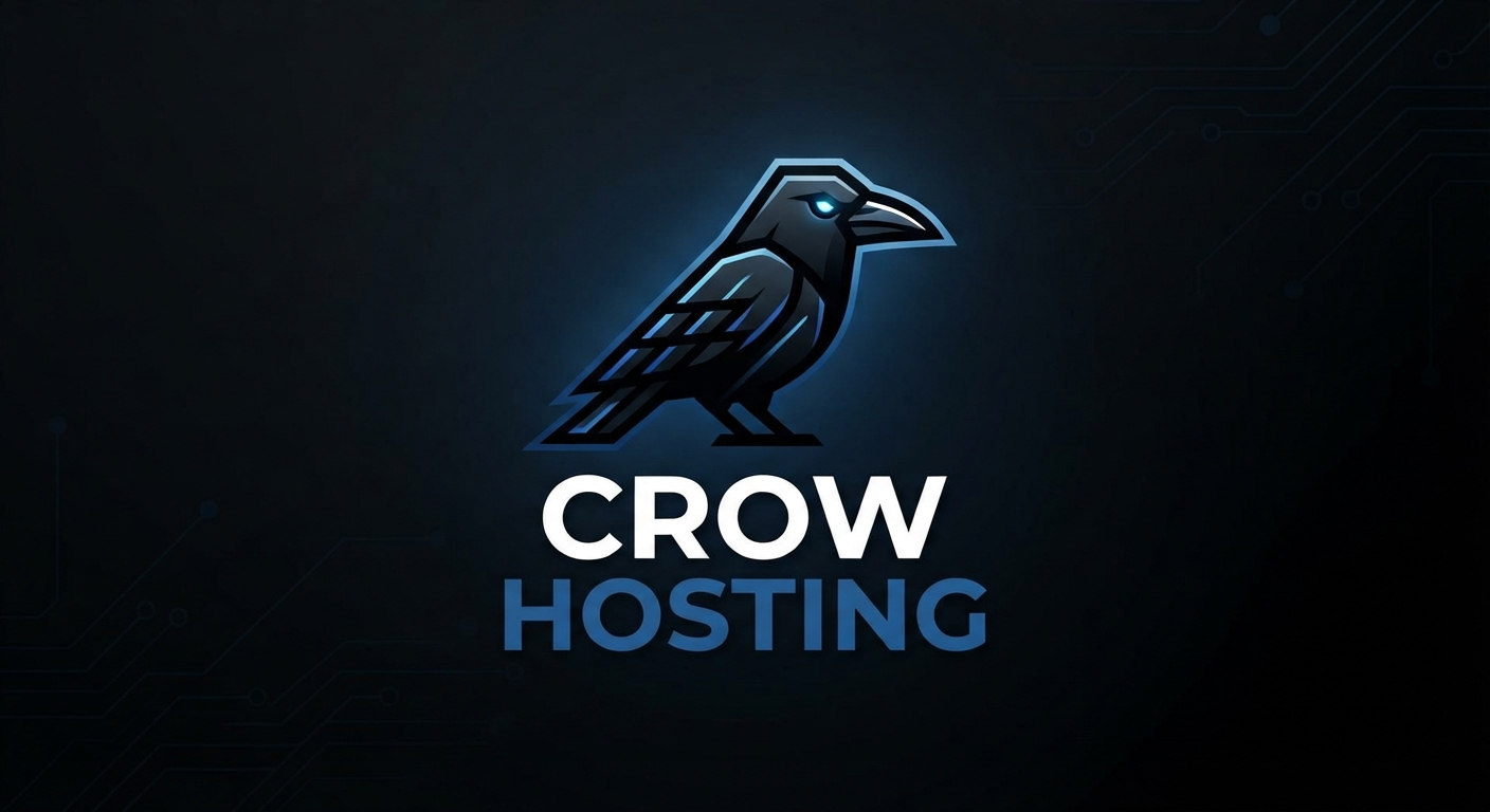 Crow Hosting Logo